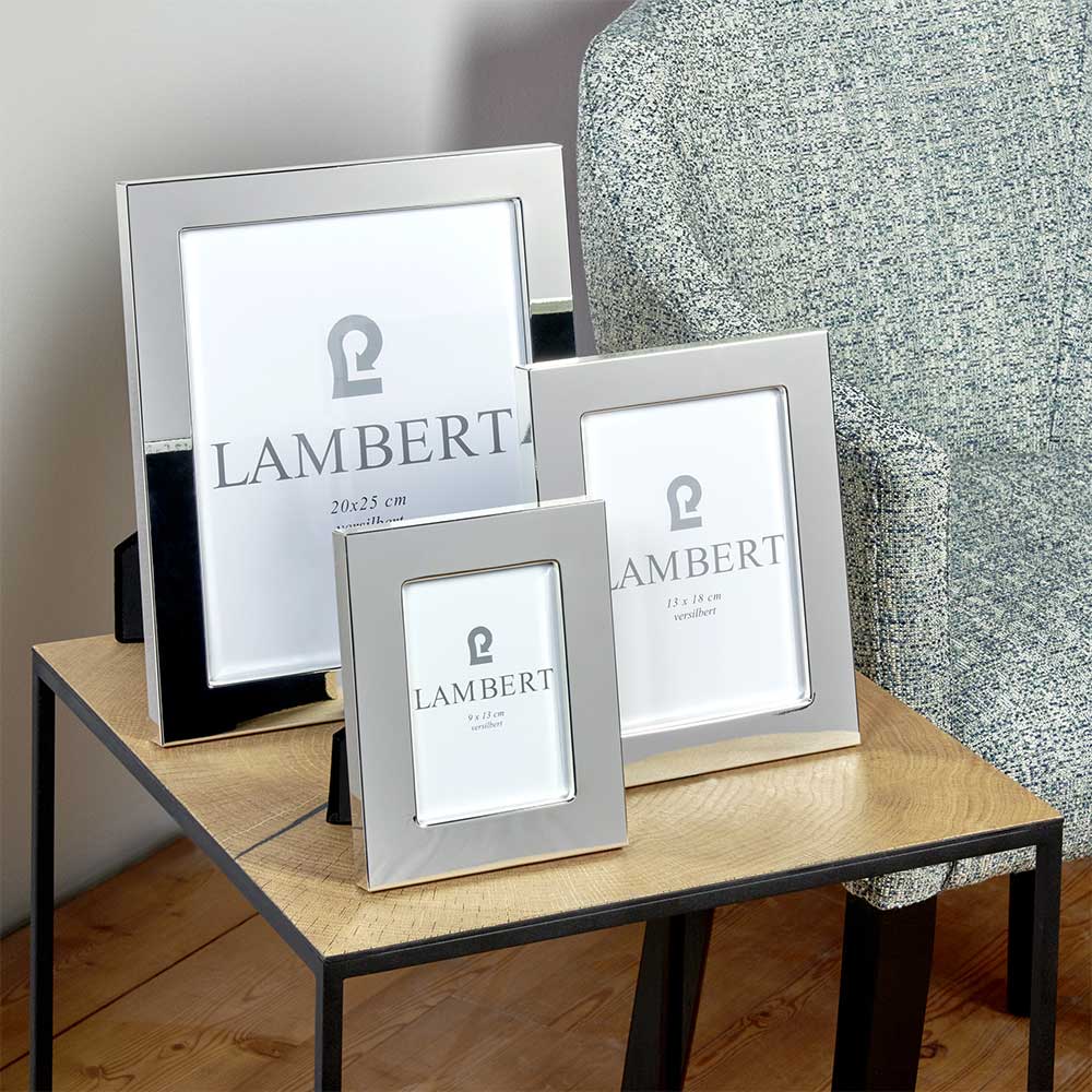 BIENENKORB24 – Wohndesign-Shop silber Savannah Lambert Bilderrahmen