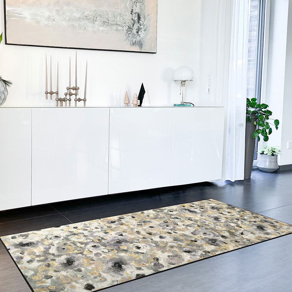 Kleen-Tex wash+dry Wohndesign-Shop Design Blossom Light – BIENENKORB24 Fußmatte