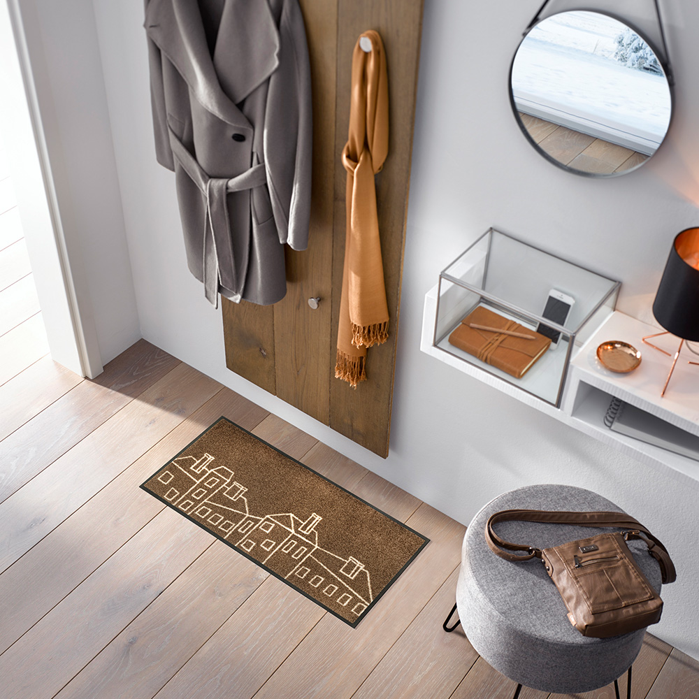 Kleen-Tex wash+dry Fußmatte Linecity Design BIENENKORB24 – Wohndesign-Shop